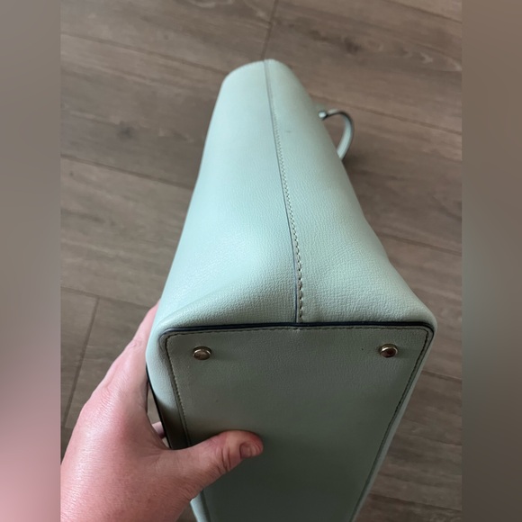 EUC Kate Spade Mint Green Tote - Picture 6 of 16